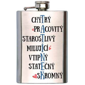 Bohemia Gifts Placatka na alkohol 200 ml pro tatínka