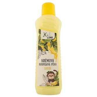 Bohemia Gifts Dětská pěna do koupele 1000 ml - banán Bohemia Gifts Dětská pěna do koupele 1000 ml - banán