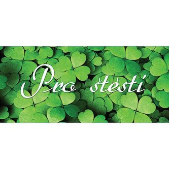 Bohemia Gifts Dárková mléčná čokoláda 100 g - pro štěstí