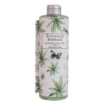 Bohemia Gifts Botanica Bohemia konopná koupelová sůl 320 g - cannabis Bohemia Gifts Botanica Bohemia konopná koupelová sůl 320 g - cannabis