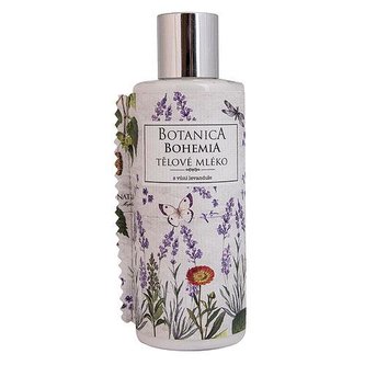 Bohemia Gifts Botanica Bohemia tělové mléko 200 ml - levandule