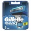 Gillette Náhradní hlavice Gillette Mach3 Turbo 3D Varianta 5 ks man
