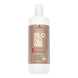 Schwarzkopf Professional Šampon pro normální a silné blond vlasy BLONDME All Blondes (Rich Shampoo) Objem 1000 ml woman