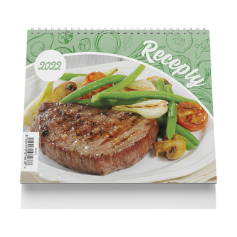 Recepty 2022 - stolní kalendář