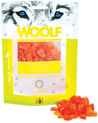 Woolf Chicken Chunkies 100g