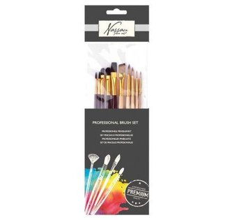 Štětce malířské profesionální sada 10 ks