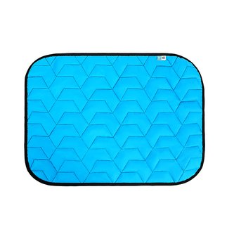 Podložka Airy Vest oboustranná modrá/černá M 80 x 55cm