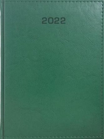 Kalendarz 2022 Dzienny A5 Vivella zielony