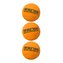 Tenisák pro psy - Oranžový pískací 4,5cm - 3ks
