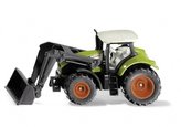 SIKU Blister - traktor Claas Axion s předním nakladačem