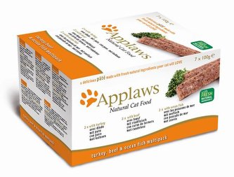 Applaws paštika Cat Multipack Fresh 7x100g