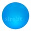 Orbee-Tuff® Ball Strobe blikající 7,5cm modrý