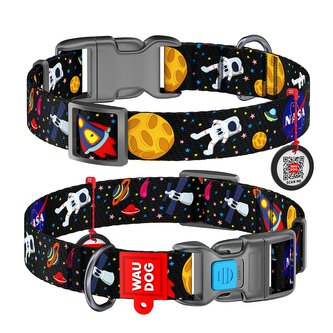 Obojek nylonový Waudog NASA QR (24-40cm/2cm)