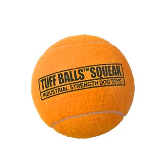 Tenisák pro psy - Giant oranžový 10cm pískací - 1ks