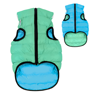 Airy Vest Lumi bunda pro psy luminiscenční/modrá M 45