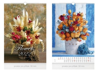Flowers 2022 - nástěnný kalendář