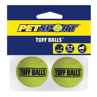 Tenisák pro psy - Žlutý 3,8cm - 2ks