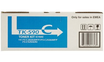 Toner pro "FS C2026, 2126" tiskárny, KYOCERA Cyan, 5 tis.stran