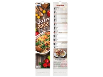 Vázankový Recepty 2022 - nástěnný kalendář
