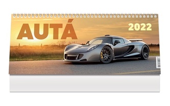 Autá 2022 - stolový kalendár
