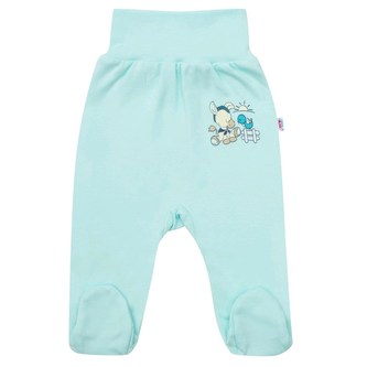 Dětské polodupačky New Baby Donkey tyrkysové - velikost 80 (9-12m)