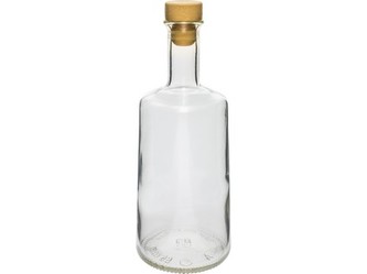 láhev 500ml ROSA skleněná se zátkou