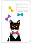 Zeszyt A4/60K kratka PP Fun Cat (4szt) NARCISSUS