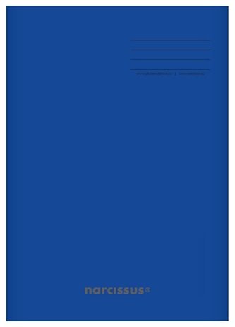 Zeszyt A5/32K kratka PP Blue (4szt) NARCISSUS