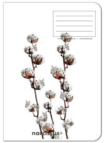 Zeszyt A4/60K kratka PP Fun Cotton (4szt)