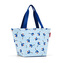 Nákupní taška Reisenthel Modré listy | shopper M