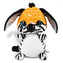 Plyšová zebra Nici Ijona, 12 cm