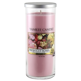 Svíčka ve skleněném válci Yankee Candle Čerstvě nařezané růže, 566 g Svíčka ve skleněném válci Yankee Candle Čerstvě nařezané růže, 566 g