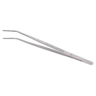 de Buyer ST.STEEL TWEEZER WITH CURVED END 15