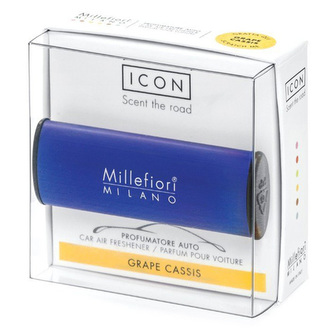 Vůně do auta Millefiori Milano Icon, Classic/Hrozny a černý rybíz, tmavě modrá