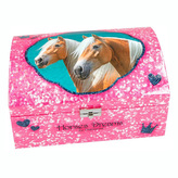 Šperkovnice Horses Dreams Best friends, růžová