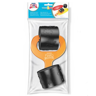 Staedtler Texturovací válečky Fimo Kids Fimo kids - Texturovací váleček Květiny & Hvězdy