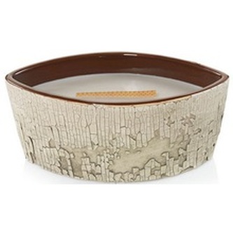 Svíčka keramická dekorativní váza WoodWick Oheň v krbu, 425.2 g