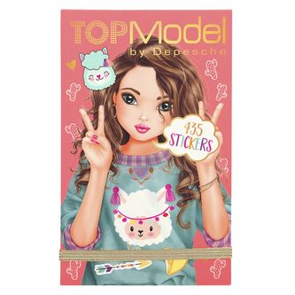 Blok se samolepkami Top Model ASST Hayden, 435 samolepek