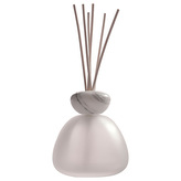 Skleněný difuzér Millefiori Milano Air Design, Matné sklo/bílý mramorový vršek