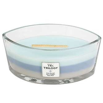 Svíčka Trilogy WoodWick Hřejivé pohodlí, 453.6 g