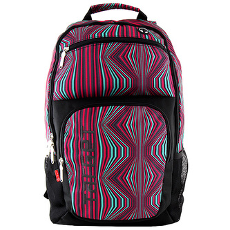 Batoh Target růžovo-zelený