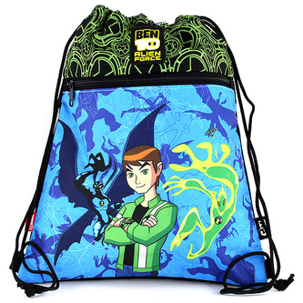 Sportovní vak Ben 10 modrý s motivem Ben 10
