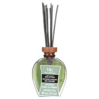 Aroma difuzér WoodWick Jabloňové dřevo, 89 ml