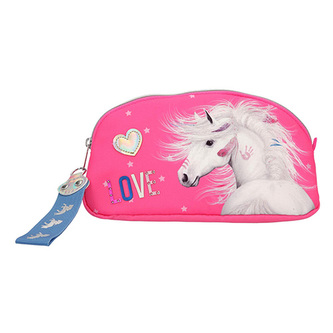 Kosmetická taštička Miss Melody Love, růžová