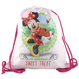 Disney Sportovní vak Target Minnie, barva růžová