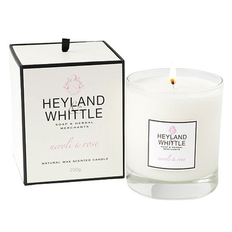 Svíčka skleněná váza Heyland & Whittle Neroli a růže, 230 g Svíčka skleněná váza Heyland & Whittle Neroli a růže, 230 g