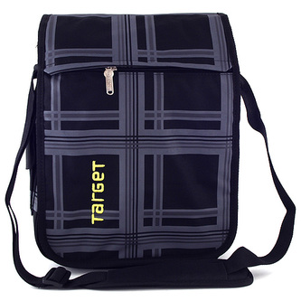 Taška přes rameno Target černo-šedá