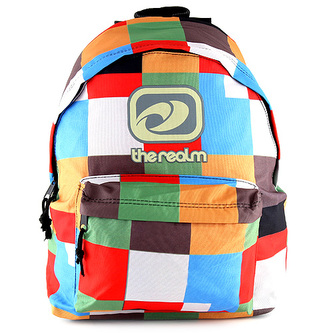 Batoh The Realm kostkovaný, barevný