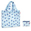 Plážová taška Reisenthel Modré listy | mini maxi beachbag