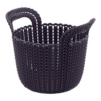 Curver round basket KNIT 3L Twilight purple